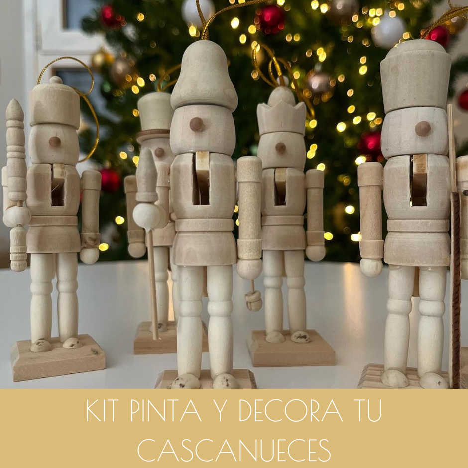 Kit Pinta y Decora tu Cascanueces