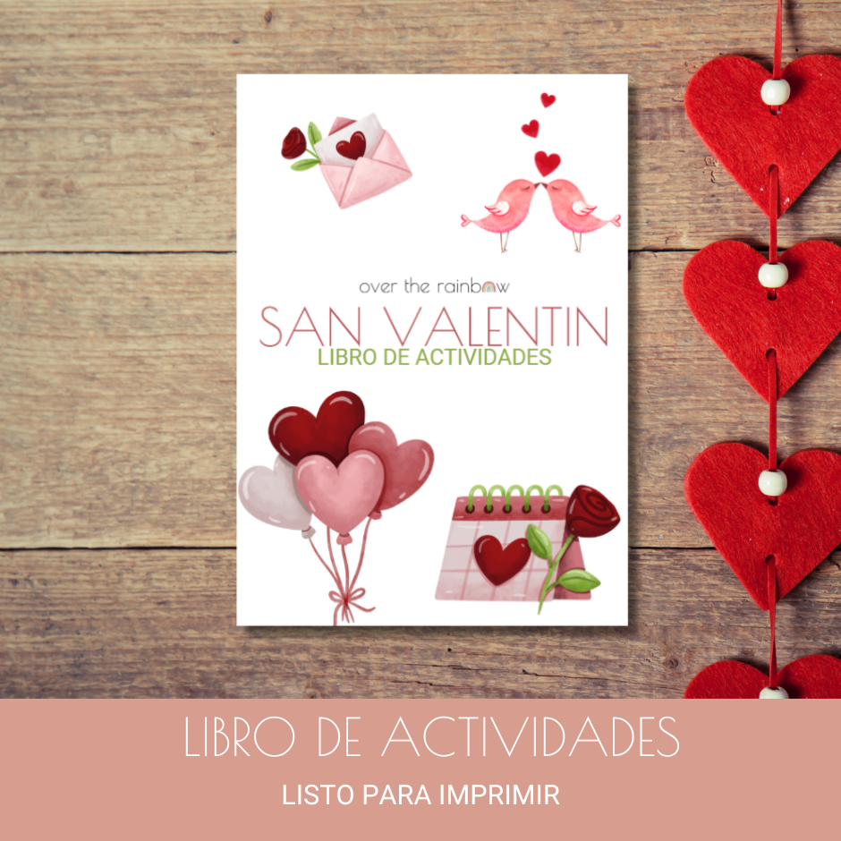 Libro de actividades - San Valentín