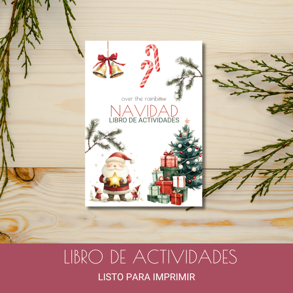 Libro de Actividades Imprimibles - Navidad