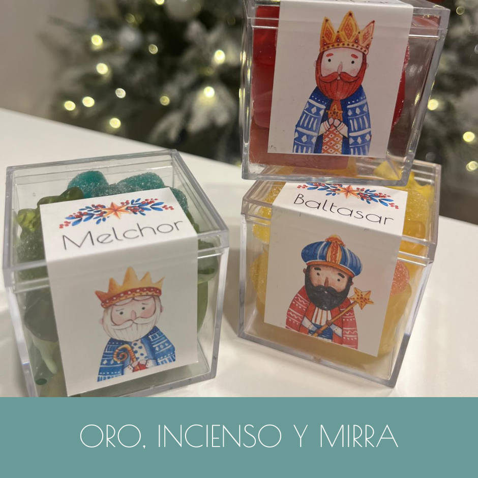 Oro, Incienso y Mirra: Dulzura con Magia Real