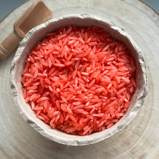 Arroz sensorial - rojo