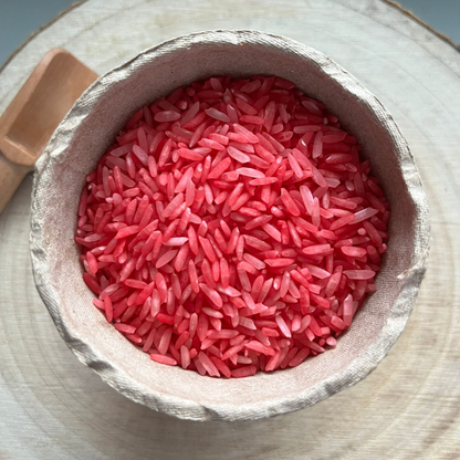 Arroz sensorial - rosa