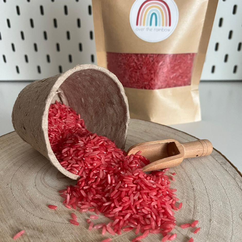 Arroz sensorial - rosa