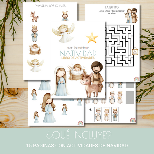 Libro de Actividades Imprimibles - Belén